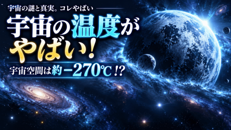 宇宙の温度がやばい！宇宙空間は約−270℃ってどういうこと？